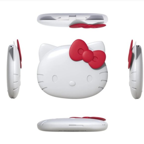 Hello Kitty Impressions Kawaii Compact Mirror magnifying with light New no Box - Picture 3 of 3